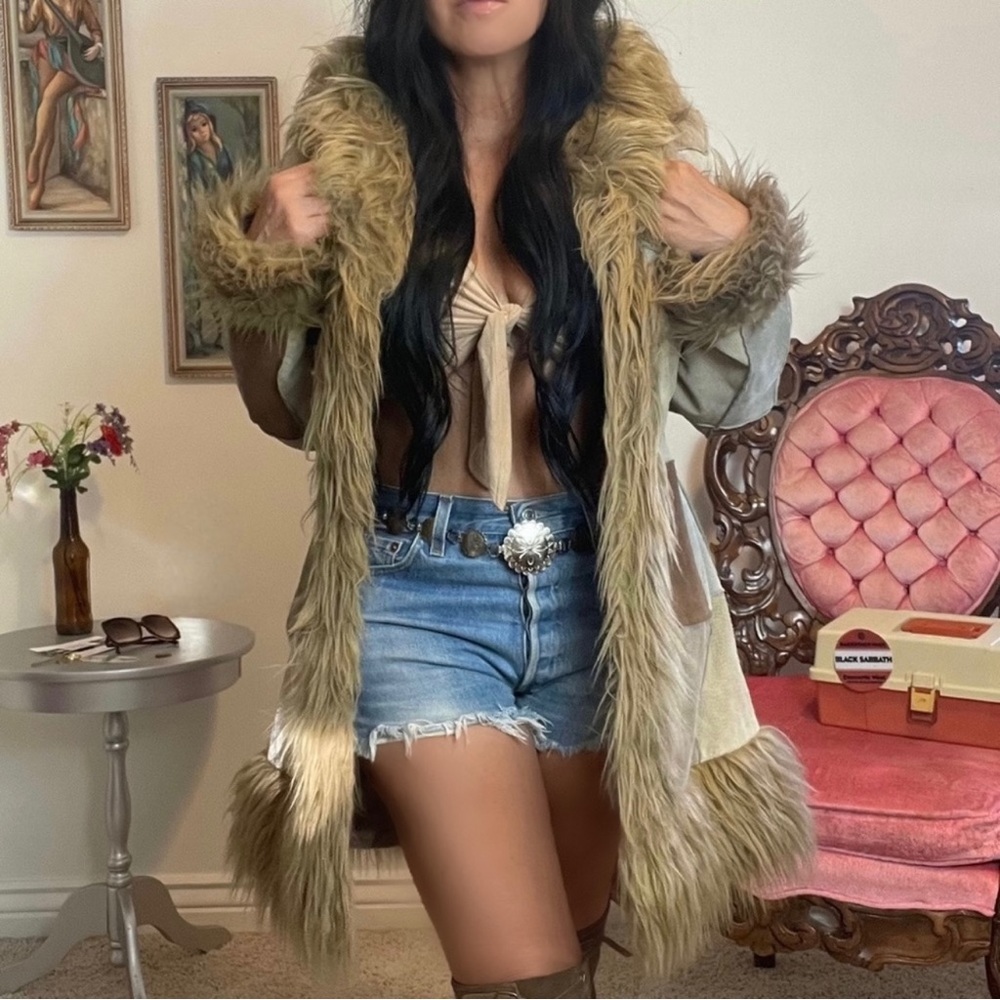 🎸 PENNY LANE COAT ✌🏽 AMAZING CONDITION - Picture 4 of 10